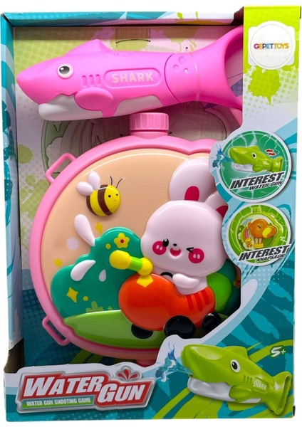 Sırt Çanta Hazneli Su Tabancası