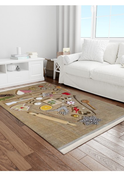 MK-9005A – Makinede Yıkanabilir, Kaymaz Taban, Dijital Baskı Halı fiyatları