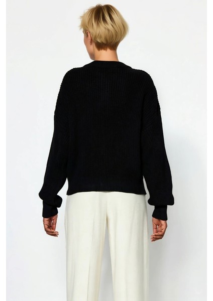 Kadın Antrasit Bomber Yaka Fermuarlı Triko Hırka Fonksiyonel Dayanıklı Kaliteli Konforlu Şık indirimleri