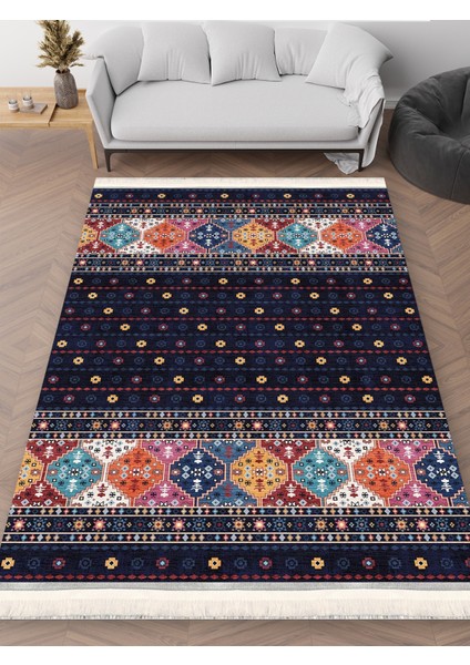 OT-4151B – Makinede Yıkanabilir, Kaymaz Taban, Dijital Baskı Halı