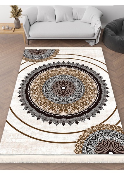 MD-0202A – Makinede Yıkanabilir, Kaymaz Taban, Dijital Baskı Halı