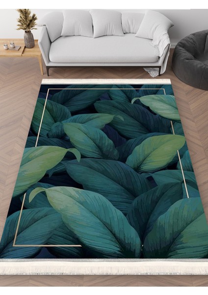 FL-2002A – Makinede Yıkanabilir, Kaymaz Taban, Dijital Baskı Halı