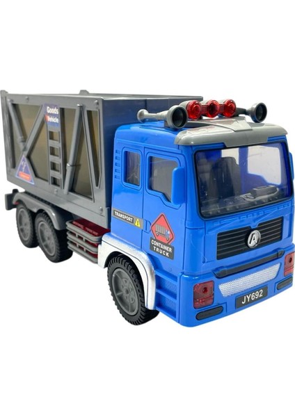 Oyuncak Mavi Disko Kamyonu Pilli Işıklı Sesli Çarptıkça Yön Değiştiren Araç fiyatları