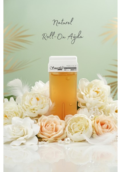 Naturel Kartuş Ağda, Profesyonel Roll-On Ağda 48 Adet - Tüm Ciltler Için Kartuş Ağda