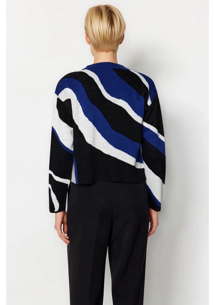 Kadın Triko Ikili Takım Renk Bloklu Tasarım Günlük Şıklık Kombinleri Modern Görünüm Pratik indirimleri