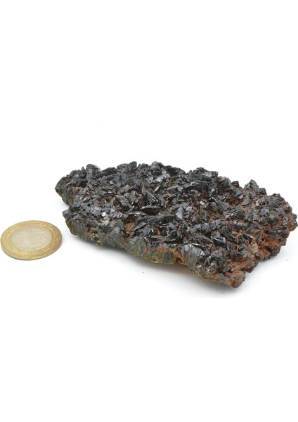 Hakiki Doğal Epidotlu Kuvars Taşı Kaya Parçası 139 Gram indirimleri