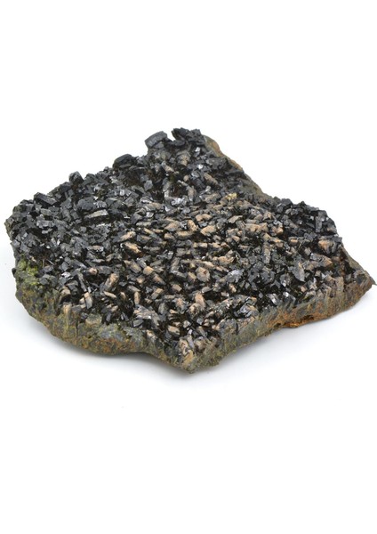 Hakiki Doğal Epidotlu Kuvars Taşı Kaya Parçası 203 Gram