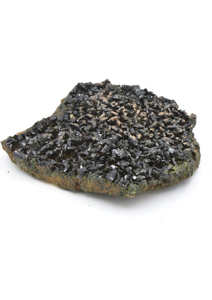 Hakiki Doğal Epidotlu Kuvars Taşı Kaya Parçası 203 Gram modelleri