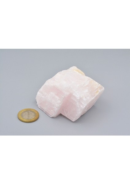 Hakiki Doğal Pembe Kalsit Taşı Kaya Parçası 327 Gram indirimleri