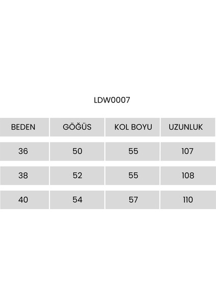 Kruvaze Yaka Kuşaklı Kaşe Kaban LDW0007 Krem