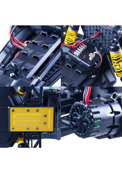 Elektrikli Rc 1:8 Ölçek Servo Motor Süspansiyonlu Arazi Aracı Spor Araç 85 Km Hız Rc Araç fiyatları