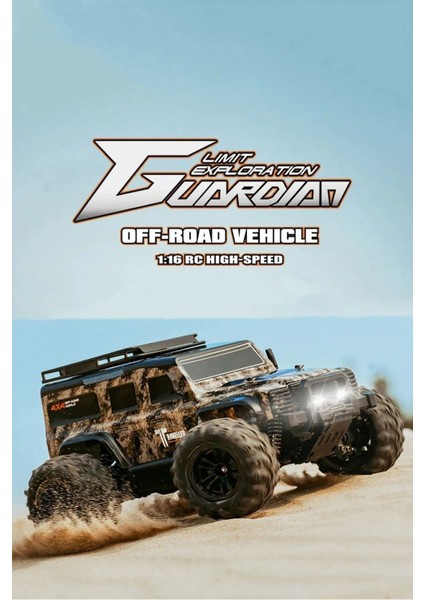 40 Km/h Hız 2.4ghz 1:16 4WD Off-Road Arazi Aracı Rc Uzaktan Kumandalı Araba