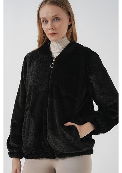 Kadın Mont 5091(5150) Siyah