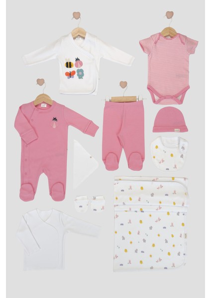 Ayaş 10 Parça Erkek Yenidoğan Hastane Çıkışı Hediye Seti fiyatları