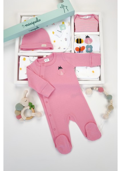 Ayaş 10 Parça Erkek Yenidoğan Hastane Çıkışı Hediye Seti