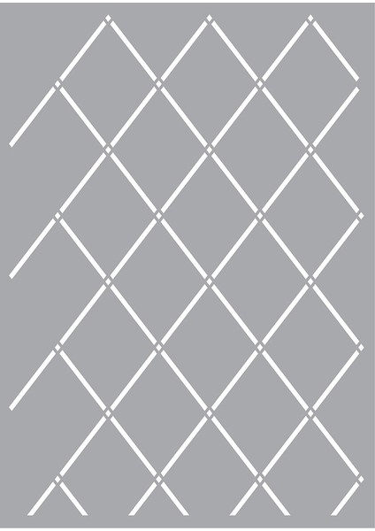 Geometrik Desen -1 Stencil Boyama Şablonu 50X70 cm Duvar Stencil Fayans Stencil Mobilya Stencil fiyatları