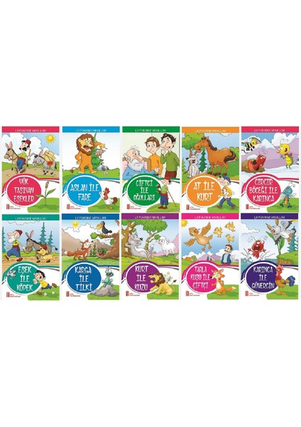 1.sınıf Okumayı Sevdiren En Beğenilen Öğretmen Tavsiyeli 40 Lu Hikaye Seti (16 Sayfa) fiyatları