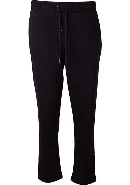 Düz Paça Siyah Erkek Eşofman Altı 2671