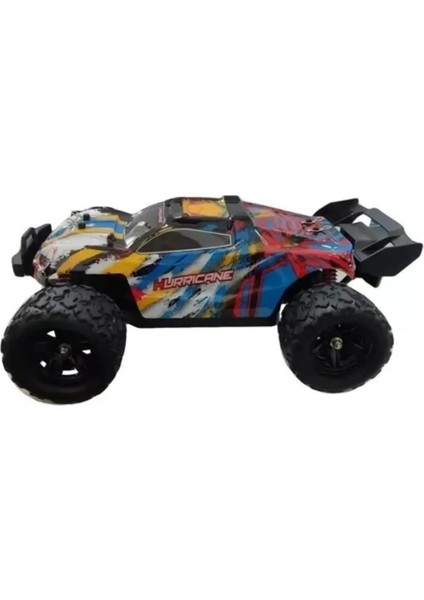 Elektrikli Rc 1:16 Ölçek Servo Motor Süspansiyonlu Arazi Aracı Spor Araç 45 Km Hız Rc Araç