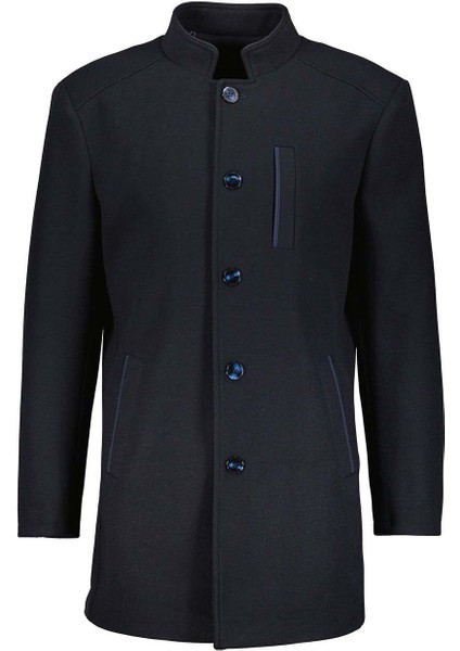 Hakim Yaka Lacivert Erkek Kaban KB2010100336