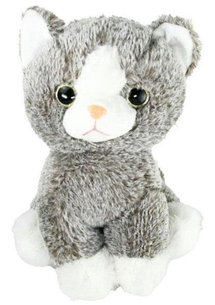 Bfs PB31184-22 Peluş Oturan Kedi 23 cm -Vardem