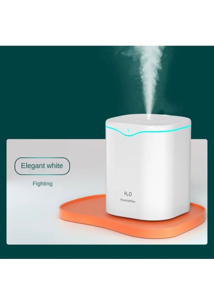 Çift Başlıklı Ultra Sessiz Hava Nemlendirici | Cilt ve Oda Nemlendirme Buhar Makinesi