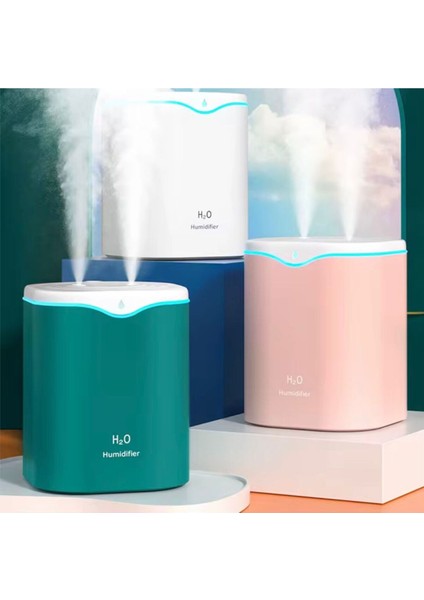 Çift Başlıklı Ultra Sessiz Hava Nemlendirici | Cilt ve Oda Nemlendirme Buhar Makinesi modelleri