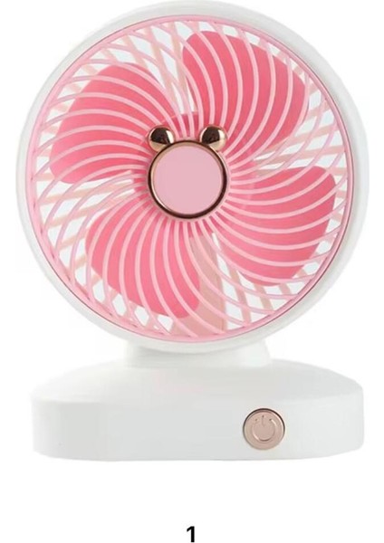 Taşınabilir Mini USB Şarjlı Masaüstü Fanı - Serinliğiniz Her Yerde!