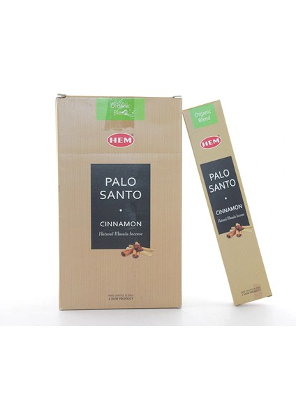 Buğz Hem Organic Blend Series Palo Santo Cinnamon Masala Aromalı Çubuk Tütsü
