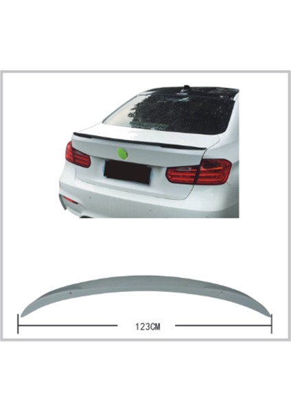 Bmw Bagaj Spoyleri F30+LCI -///m-Performance-