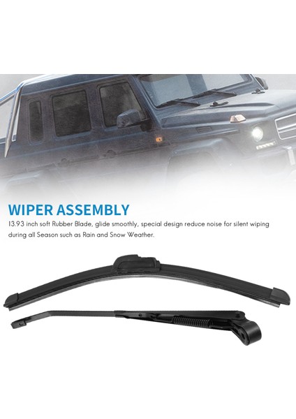 Polaris Ranger Rzr Için Evrensel Utv 12V Elektrik Ön Cam Silecek Kiti (Yurt Dışından) fırsatları