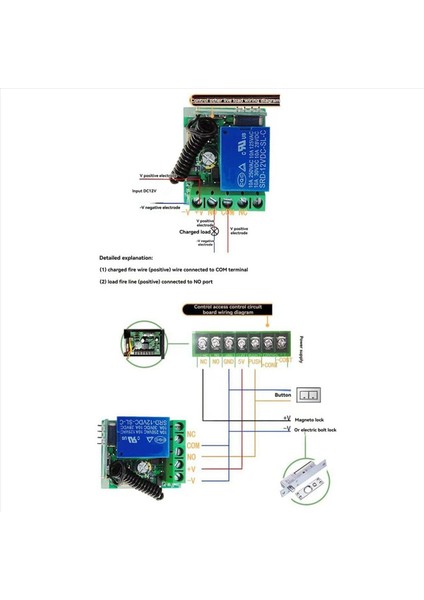 3x 433 Mhz Kablosuz Uzaktan Kumanda Anahtarı Rf Röle 12 V Garaj Kapısı Motor Işık Kontrolü Için Uzaktan Kumanda Anahtarı (Yurt Dışından) indirimleri