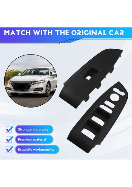 1paır Güç Penceresi Anahtarı Honda Accord 2022-2023 Kolçak Üst Trim Panel 83592-TVE-H51ZA 83542-TVE-H51ZA (Yurt Dışından) indirimleri