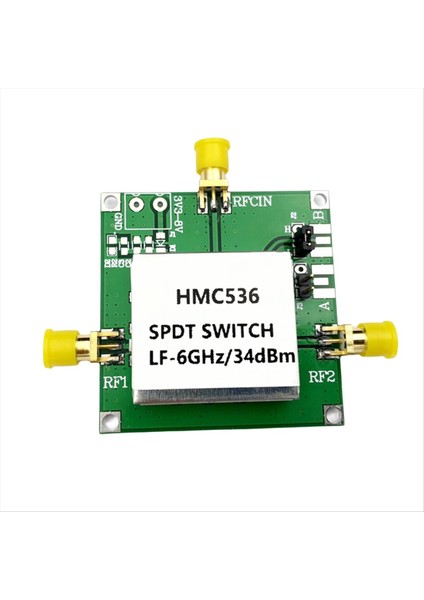 1 Adet HMC536 Dc - 6 Ghz Gaas Mmıc T/r Anahtarı Güç + 34 Dbm Rf Anahtar Modülü (Yurt Dışından)