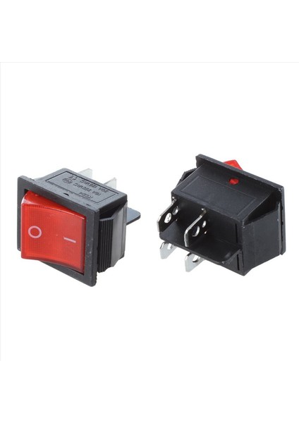8 Adet Kcd4 Dpst On-Off 4 Pinli Rocker Tekne Anahtarı 15A/20A Ac 250V/125V (Yurt Dışından) fırsatları