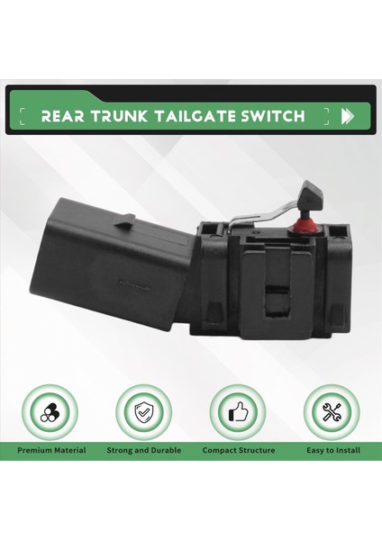 Jetta Polo 9n Bagaj Kapağı Silindir Kilidi Mikro Switch Ünitesi 1T0962103 (Yurt Dışından) fırsatları