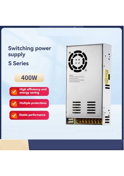400W 80V 5A Tek Çıkışlı Anahtarlama Modu Güç Kaynağı S-400-80 Düzenlenmiş Dc Güç Kaynağı (Yurt Dışından) fiyatları