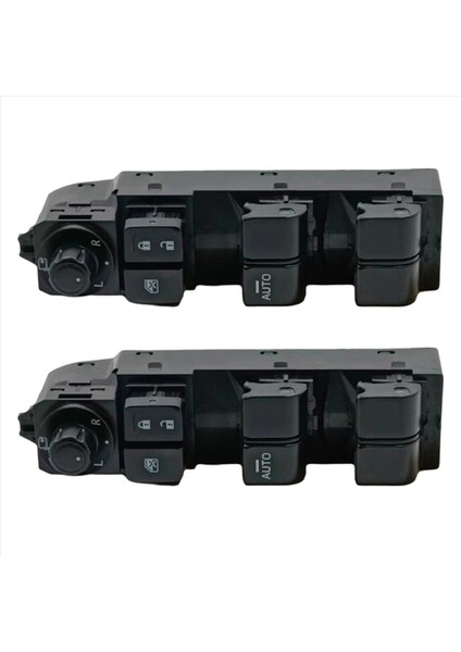 2x BKC6-66-350 Sol Ön Elektrikli Cam Anahtarı Mazda 2013-2016 Için Cx-5 3 Axela 2014-2016 BKC666350 BKC666350A Aksl (Yurt Dışından)