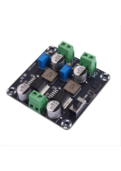 Down Switch Güç Kaynağı Modülü Dc-Dc Çift Kanallı Ayarlanabilir Çıkış Güç Kart 5A 24V 5A (Yurt Dışından)