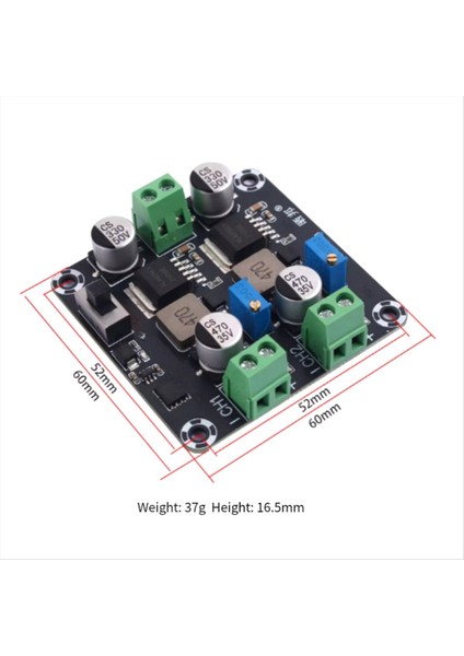 Down Switch Güç Kaynağı Modülü Dc-Dc Çift Kanallı Ayarlanabilir Çıkış Güç Kart 5A 24V 5A (Yurt Dışından) fiyatları