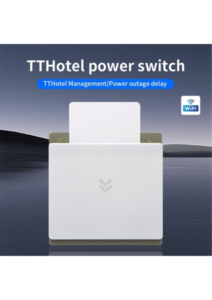 Tthotel App Rfıd Kart Güç Anahtarı Gecikmeli Anahtar Herhangi Bir Kart Güç Anahtarı 2 4g Wifi 13 56MHZ Kart Enerji Tasarrufu Anahtarı (Yurt Dışından) fiyatları