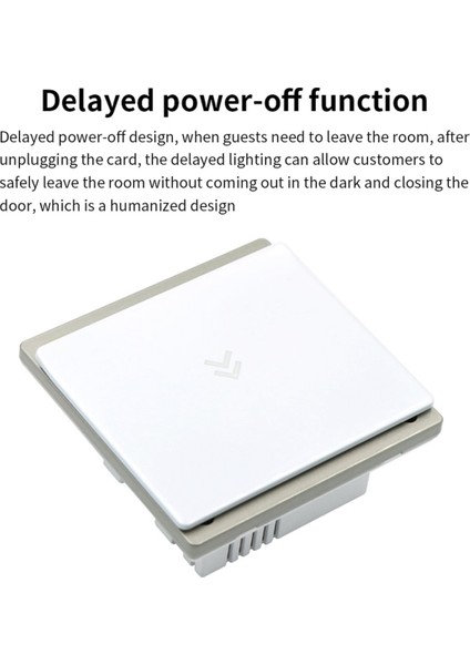 Tthotel App Rfıd Kart Güç Anahtarı Gecikmeli Anahtar Herhangi Bir Kart Güç Anahtarı 2 4g Wifi 13 56MHZ Kart Enerji Tasarrufu Anahtarı (Yurt Dışından) modelleri