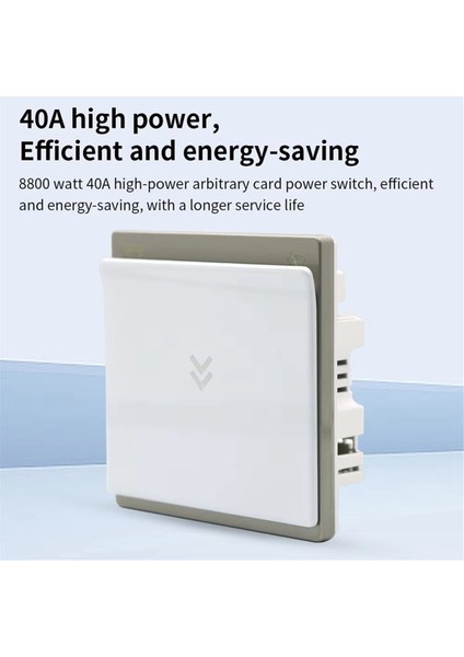 Tthotel App Rfıd Kart Güç Anahtarı Gecikmeli Anahtar Herhangi Bir Kart Güç Anahtarı 2 4g Wifi 13 56MHZ Kart Enerji Tasarrufu Anahtarı (Yurt Dışından) fırsatları