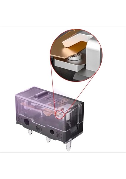 10 Pcs Kailh Gm 8.0 Fare Mikro Tipi Anahtar Fareler Logitech Razer Oyun Fare Için Mikro Tip Düğmesi 3 Pin Siyah (Yurt Dışından) fırsatları