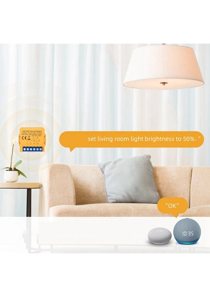 2x Tuya Wifi Akıllı Dimmer Anahtar Modülü 1ch Kontrol LED Işıkları Kısılabilir Anahtar Kademesiz Karartma + Ses Kontrolü (Yurt Dışından) indirimleri