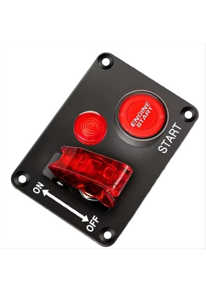 12V Yarış Araba Başlatıcı Başlat Durdur Düğmesi Ateşleme Işık Geçişi Anahtarı Paneli Tekne Atv Utv Için Otomotiv Aksesuarları (Yurt Dışından) indirimleri