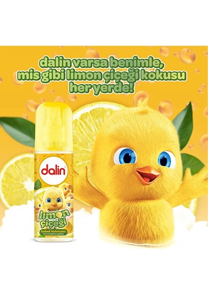 Bfs Dalin Sprey Bebek Kolonyası Limon Çiçeği 150 ml fiyatları