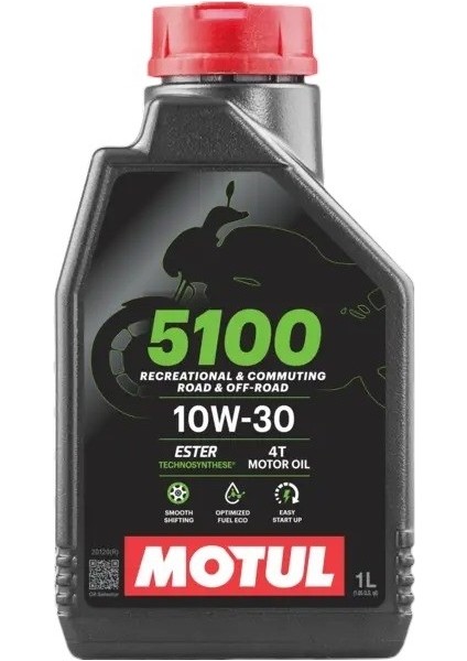 Honda CBF600 Motor Yağı 4LT 5100 10W30 Motul