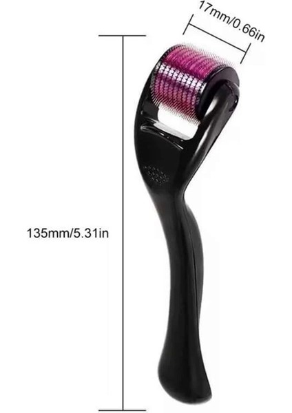 Bfs Derma Roller Titanyum Uçlu 540 Iğneli 1 mm Iğne indirimleri