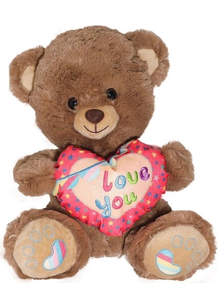 Bfs PJH2324 peluş Kalpli Ayı Love You 30 cm -Vardem